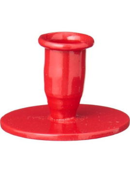 Kerzenst�nder f/1,3cm Kerzen (90231-33) von Ib Laursen in Rot
