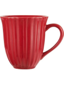Becher "Mynte" m/ Rillen (2088-33) von Ib Laursen in Strawberry