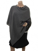 Poncho Kristianna von Part Two in Grey Melange