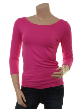 Langarm T-Shirt Trinis von Du Milde in pink