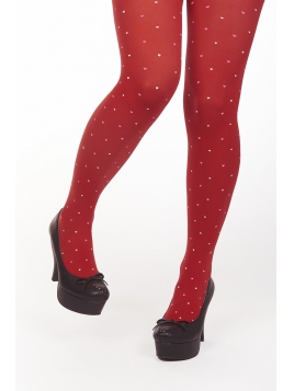 Strumpfhose von Margot in Red