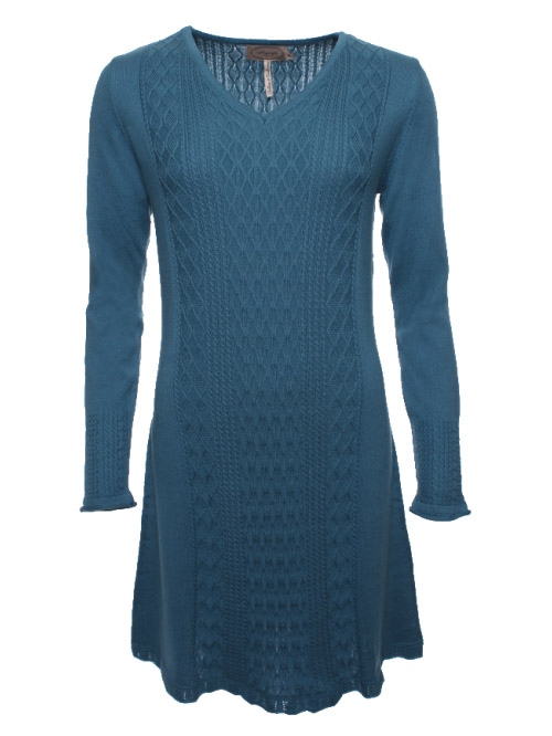 Kleid Pauletta 28-072-230 von Sorgenfri Sylt in emerald - Mit lille Danmark