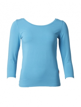 Langarm T-Shirt Trinis von Du Milde in turquoise