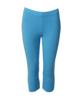 Kurze Leggings von Du Milde in Turquoise